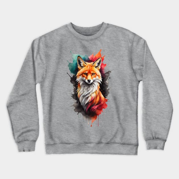 Stunning Fox Crewneck Sweatshirt by Fashionino